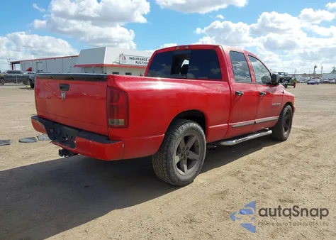 2006 Dodge Ram 1500 St из США, поврежденный, VIN 1D7HA18N96J242588